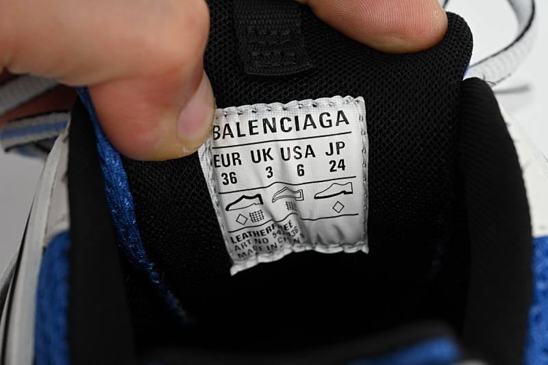 【DA0LJ】灰白蓝-106 巴黎3代时尚复古低帮跑鞋 542436 W3SR6 2501 Balenciaga Tess S.Black Black Grey White Blue