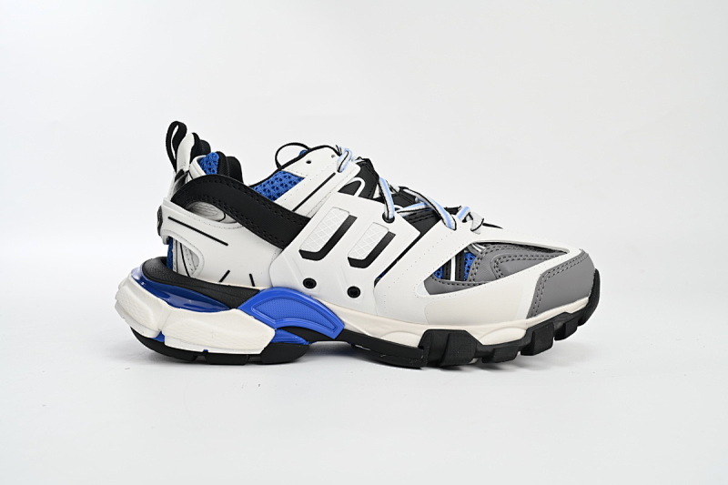 【DA0LJ】灰白蓝-106 巴黎3代时尚复古低帮跑鞋 542436 W3SR6 2501 Balenciaga Tess S.Black Black Grey White Blue