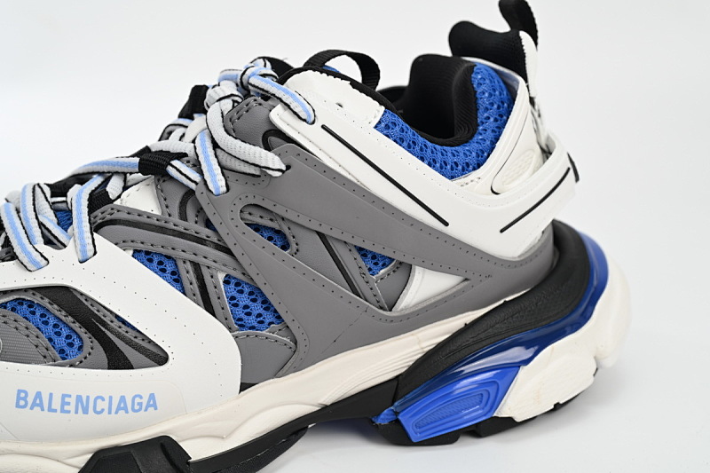 【DA0LJ】灰白蓝-106 巴黎3代时尚复古低帮跑鞋 542436 W3SR6 2501 Balenciaga Tess S.Black Black Grey White Blue