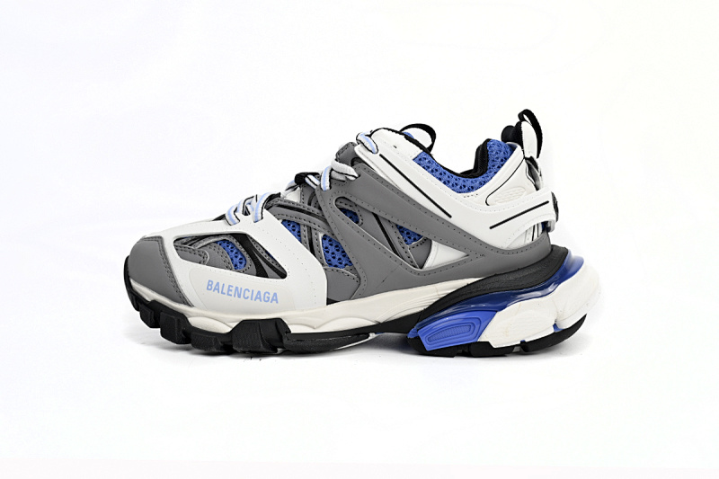 【DA0LJ】灰白蓝-106 巴黎3代时尚复古低帮跑鞋 542436 W3SR6 2501 Balenciaga Tess S.Black Black Grey White Blue