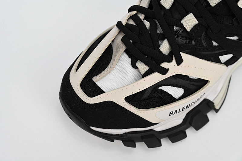 【DA0LJ】米白黑-101 巴黎3代时尚复古低帮跑鞋 542436 W3SU5 9791 Balenciaga Tess S.Black Rice White Black