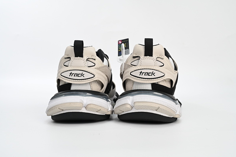 【DA0LJ】米白黑-101 巴黎3代时尚复古低帮跑鞋 542436 W3SU5 9791 Balenciaga Tess S.Black Rice White Black