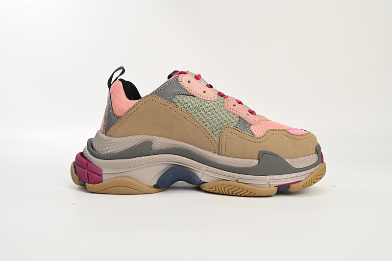 yupoo_371198_32194350.jpg 【CA0LJ】灰粉 巴黎世家8层组合TPU复古鞋 490672 W09O5 1036 Balenciaga Triple S Grey Pink