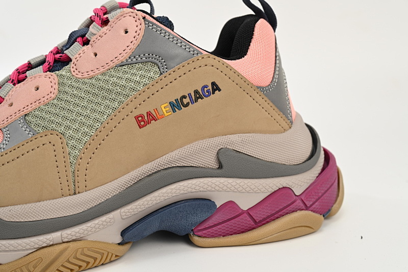 yupoo_371198_d2bcd44c.jpg 【CA0LJ】灰粉 巴黎世家8层组合TPU复古鞋 490672 W09O5 1036 Balenciaga Triple S Grey Pink