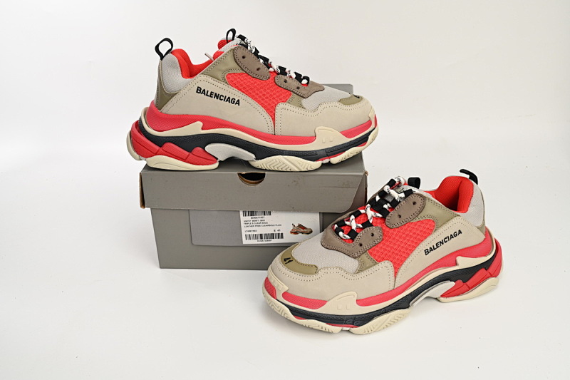 yupoo_371306_a006a7db.jpg 【CA0LJ】艳红 巴黎世家8层组合TPU复古鞋 541624 W06E2 1863 Balenciaga Triple S Red White Dark Grey