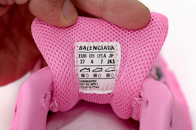 【EA0LJ】粉色-8 巴黎轮胎鞋 685611 W2RAA 5000 Balenciaga Defender Pink