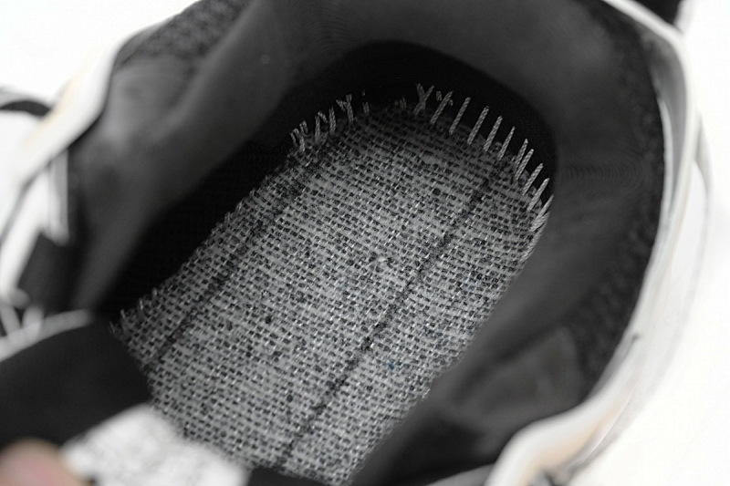 【DA0LJ】黑白-61 巴黎3代时尚复古低帮跑鞋 542436 W3NH3 7261 Balenciaga Tess S.Black And White