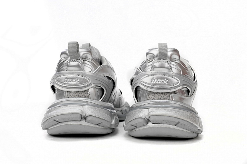 【DA0LJ】亮银-62 巴黎3代时尚复古低帮跑鞋 542436 W2FS3 8100 Balenciaga Tess S.Bright Silver
