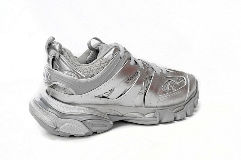 【DA0LJ】亮银-62 巴黎3代时尚复古低帮跑鞋 542436 W2FS3 8100 Balenciaga Tess S.Bright Silver