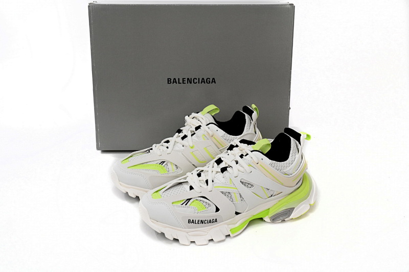 【DA0LJ】白荧光-60 巴黎3代时尚复古低帮跑鞋 542436 W3NU2 7660 Balenciaga Tess S. White Fluorescence