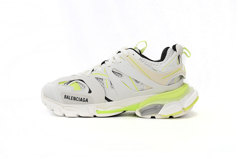 【DA0LJ】白荧光-60 巴黎3代时尚复古低帮跑鞋 542436 W3NU2 7660 Balenciaga Tess S. White Fluorescence