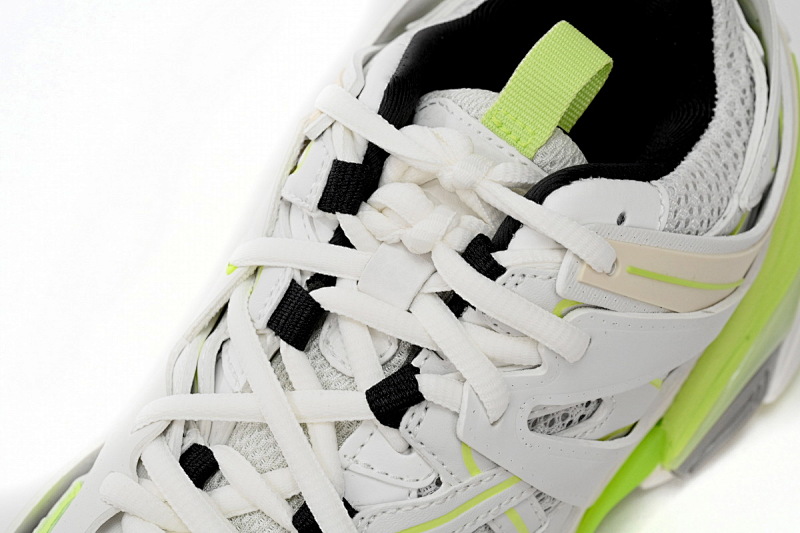 【DA0LJ】白荧光-60 巴黎3代时尚复古低帮跑鞋 542436 W3NU2 7660 Balenciaga Tess S. White Fluorescence