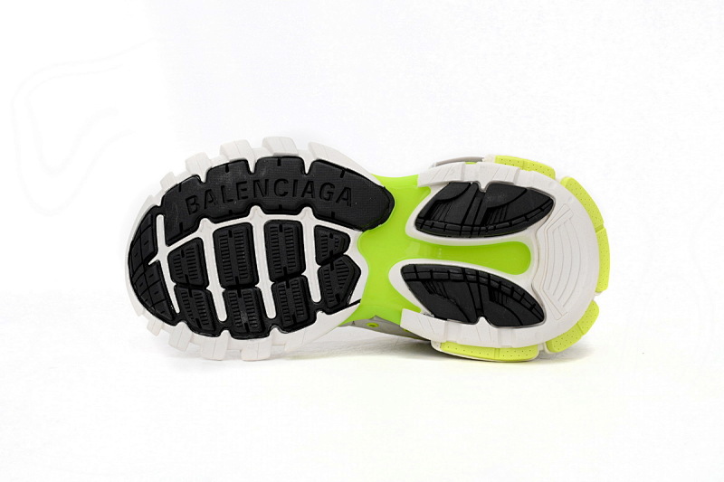 【DA0LJ】白荧光-60 巴黎3代时尚复古低帮跑鞋 542436 W3NU2 7660 Balenciaga Tess S. White Fluorescence