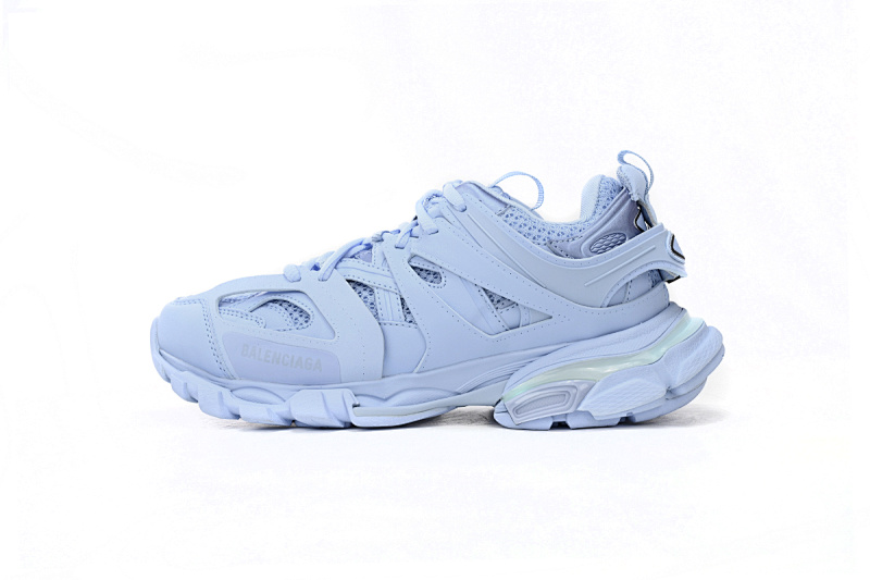 【EA7LJ】浅蓝有灯-40 巴黎3代灯鞋 542436 W2LA1 4800 Balenciaga Tess Light Blue