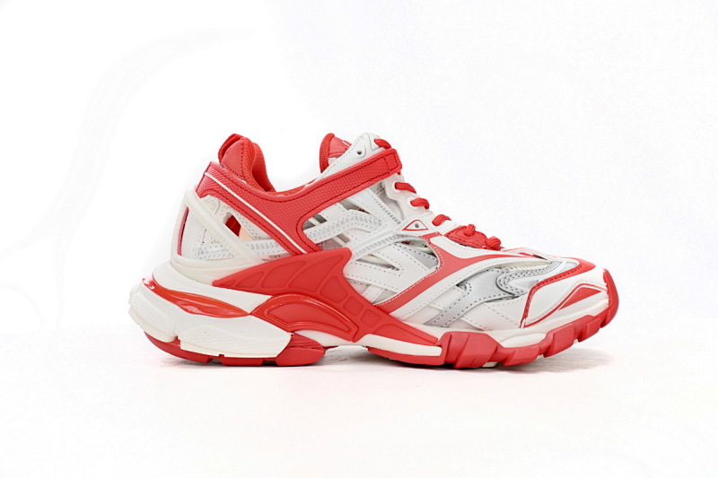 【EA0LL】白红-33 巴黎4代时尚跑鞋 568615 W2GN3 1293 Balenciaga Track 2 Sneaker Military Black White Red