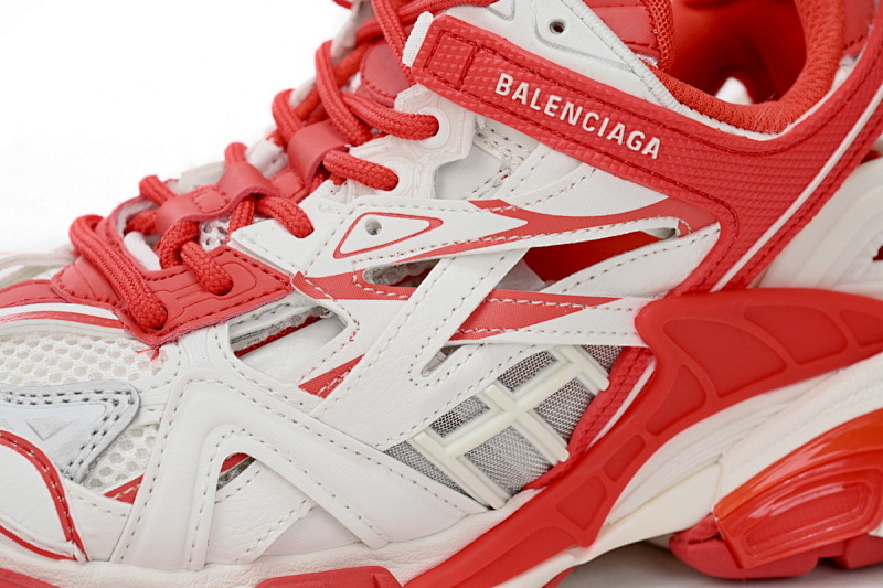 【EA0LL】白红-33 巴黎4代时尚跑鞋 568615 W2GN3 1293 Balenciaga Track 2 Sneaker Military Black White Red