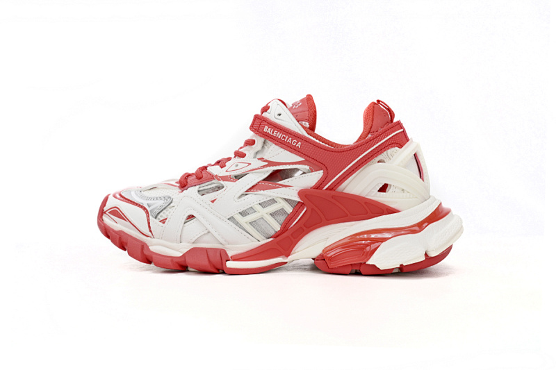 【EA0LL】白红-33 巴黎4代时尚跑鞋 568615 W2GN3 1293 Balenciaga Track 2 Sneaker Military Black White Red