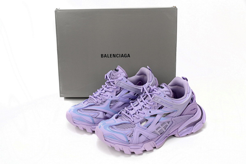 【EA0LL】紫色-32 巴黎4代时尚跑鞋 568615 W3AG1 5310 Balenciaga Track 2 Sneaker Military Purple