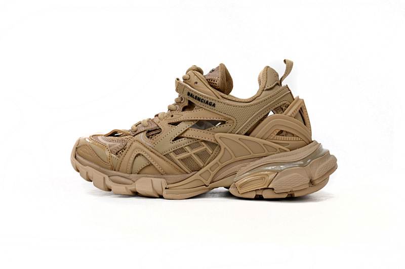 【EA0LL】褐色-36 巴黎4代时尚跑鞋 568615 W3AG1 2706 Balenciaga Track 2 Sneaker Military Brown
