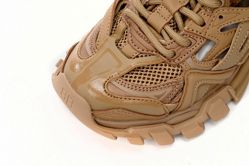 【EA0LL】褐色-36 巴黎4代时尚跑鞋 568615 W3AG1 2706 Balenciaga Track 2 Sneaker Military Brown
