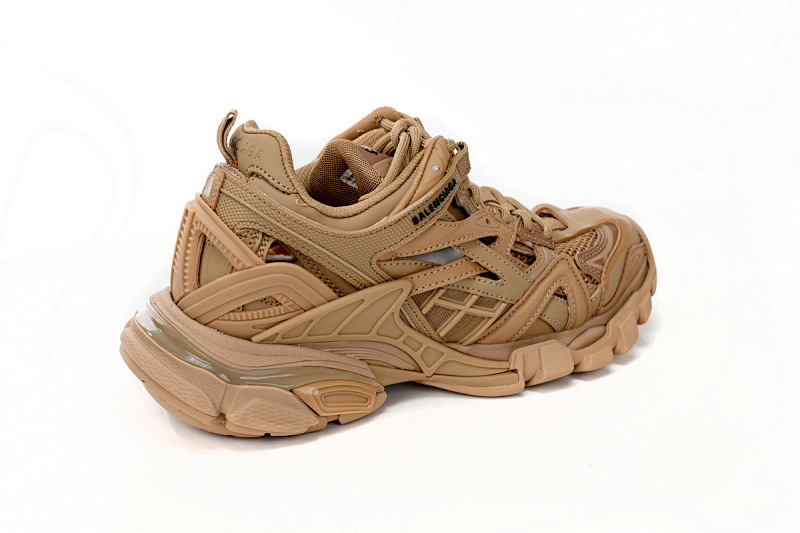 【EA0LL】褐色-36 巴黎4代时尚跑鞋 568615 W3AG1 2706 Balenciaga Track 2 Sneaker Military Brown