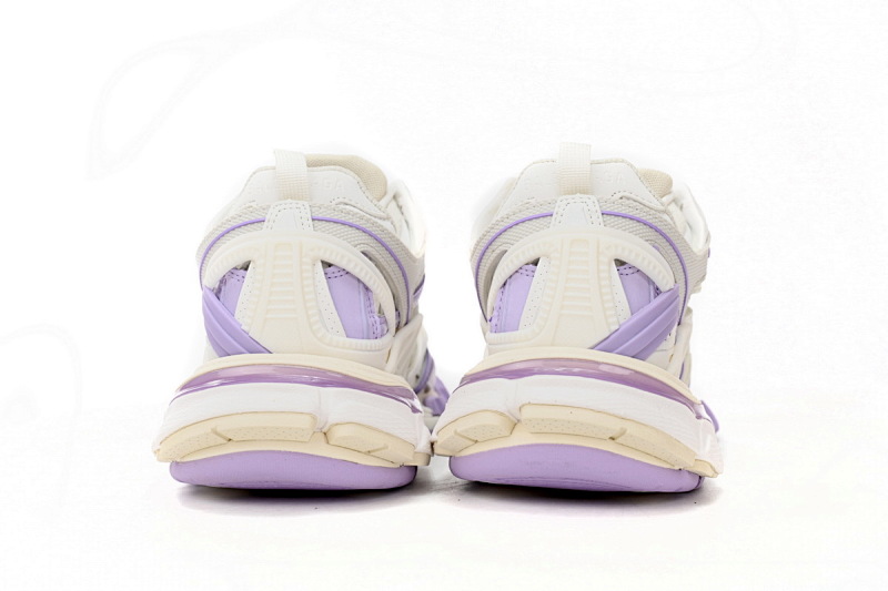 【EA0LL】白紫-40 巴黎4代时尚跑鞋 568615 W3AE2 5711 Balenciaga Track 2 Sneaker Military PAICU
