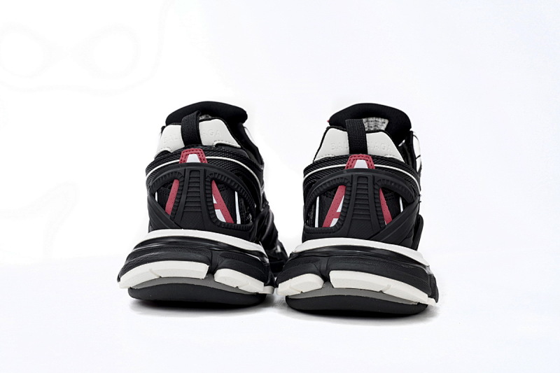 【EA0LL】黑白红-10 巴黎4代时尚跑鞋 568614 W2GN3 6000 Balenciaga Track 2 Sneaker Military Black White Red