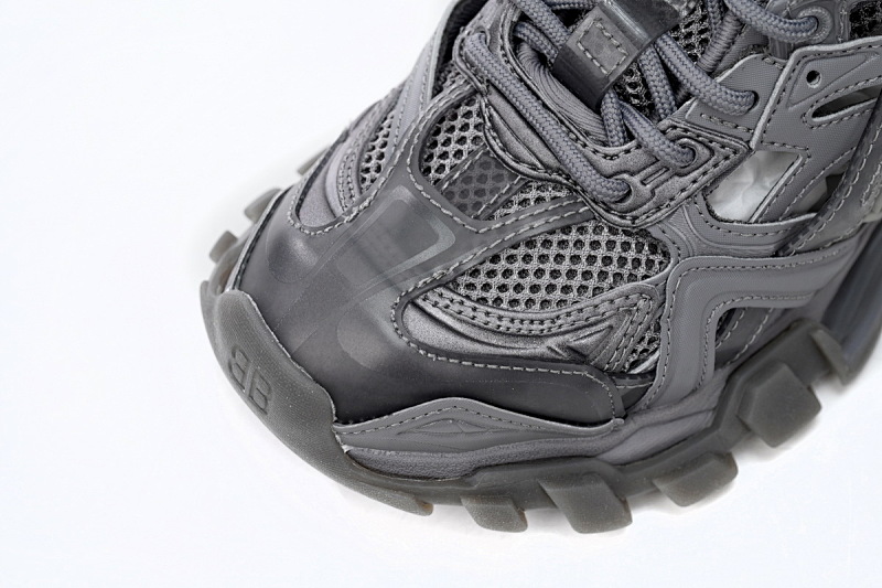 【EA0LL】灰色-39 巴黎4代时尚跑鞋 668822 W3CT1 1800 Balenciaga Track 2 Sneaker Grey