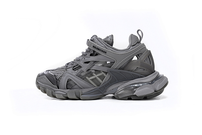 【EA0LL】灰色-39 巴黎4代时尚跑鞋 668822 W3CT1 1800 Balenciaga Track 2 Sneaker Grey