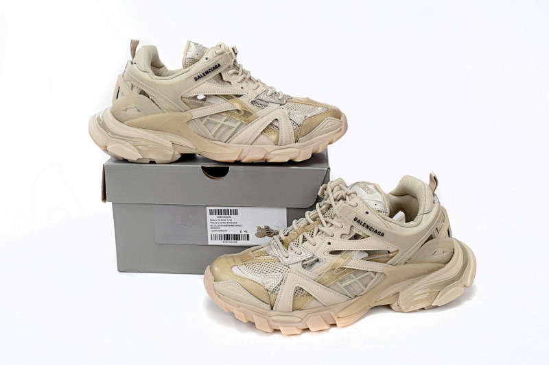 【EA0LL】卡其-38 巴黎4代时尚跑鞋 568614 W2GN3 9710 Balenciaga Track 2 Sneaker Khaki