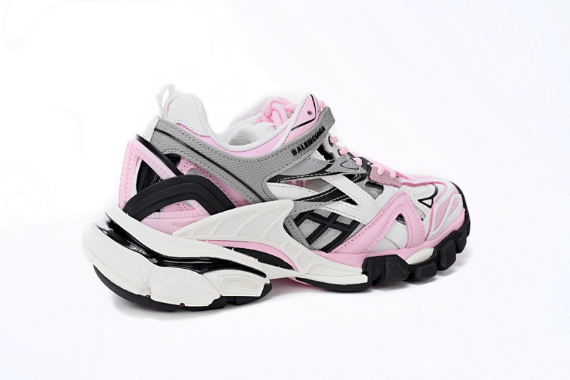 【EA0LL】粉白-35 巴黎4代时尚跑鞋 568615 W3AE2 5291 Balenciaga Track 2 Sneaker Pink White