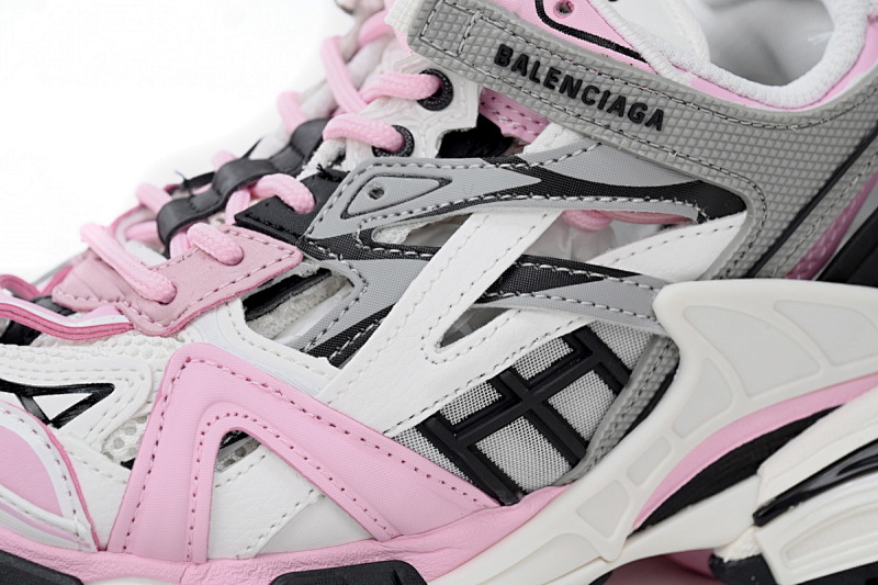 【EA0LL】粉白-35 巴黎4代时尚跑鞋 568615 W3AE2 5291 Balenciaga Track 2 Sneaker Pink White