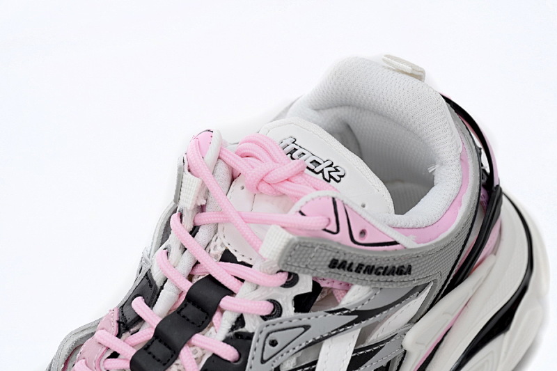 【EA0LL】粉白-35 巴黎4代时尚跑鞋 568615 W3AE2 5291 Balenciaga Track 2 Sneaker Pink White