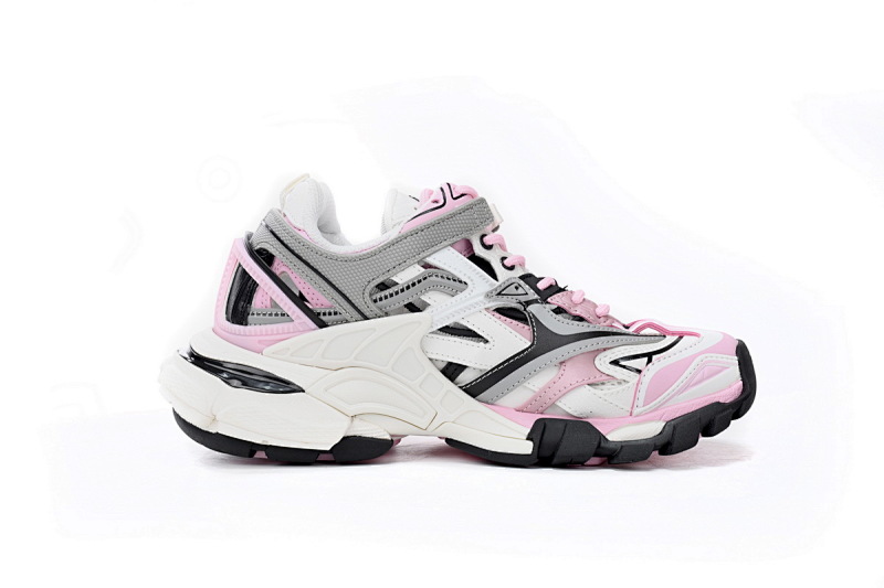 【EA0LL】粉白-35 巴黎4代时尚跑鞋 568615 W3AE2 5291 Balenciaga Track 2 Sneaker Pink White