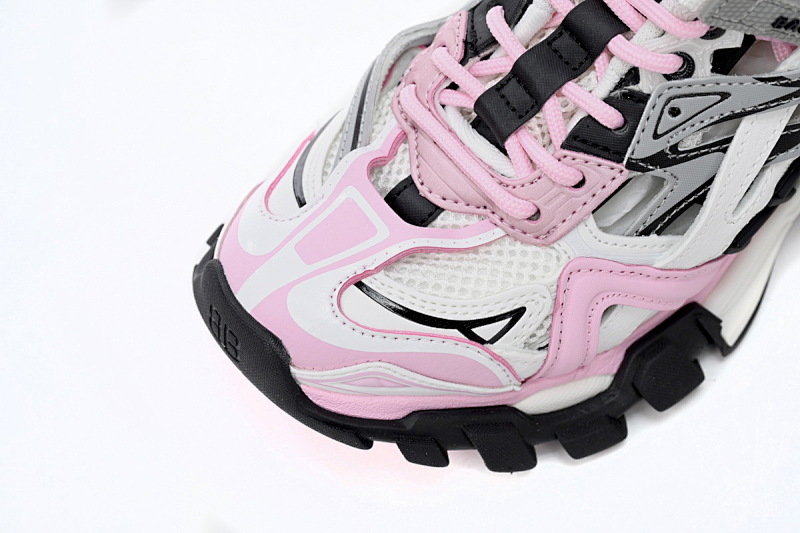 【EA0LL】粉白-35 巴黎4代时尚跑鞋 568615 W3AE2 5291 Balenciaga Track 2 Sneaker Pink White