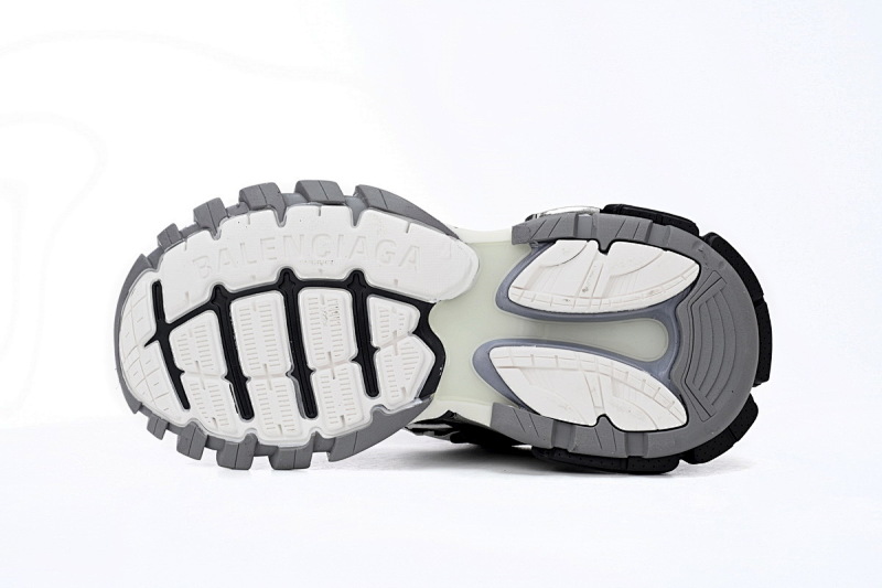 【EA0LL】黑白-23 巴黎4代时尚跑鞋 568614 W2GN3 1090 Balenciaga Track 2 Sneaker Black And White
