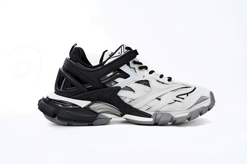 【EA0LL】黑白-23 巴黎4代时尚跑鞋 568614 W2GN3 1090 Balenciaga Track 2 Sneaker Black And White