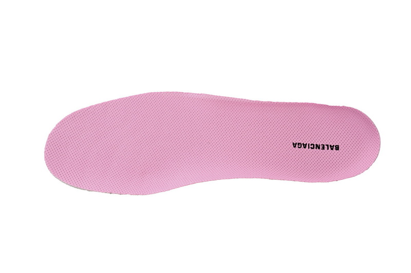 【DA0LJ】粉色-20 巴黎世家水晶透明底气垫鞋 544351 W09O1 3820 Balenciaga Triple S  Pink