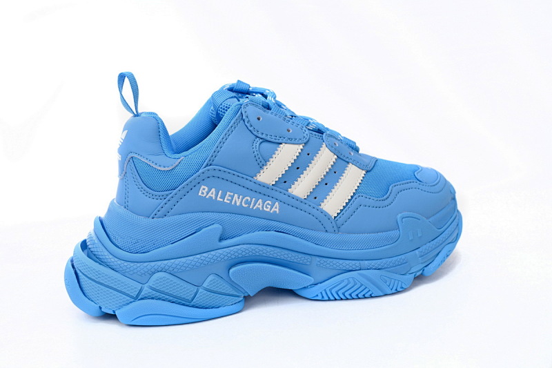 yupoo_372302_3d437754.jpg 【CA0LJ】AD蓝白杠-6 巴黎1代复古老爹鞋 712764 W2ZB2 4090 adidas x Balenciaga Triple S Blue And White Bars