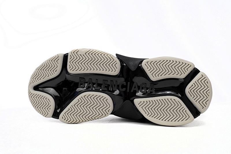 yupoo_372328_6a15e9ec.jpg 【CA0LJ】AD黑白杠-2 巴黎1代复古老爹鞋 712764 W2ZB2 1090 adidas x Balenciaga Triple S Black And White Bars