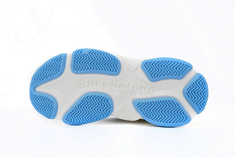 yupoo_372355_6823b3cd.jpg 【CA0LJ】AD白蓝杠-3 巴黎1代复古老爹鞋 712764 W2ZB3 9040 adidas x Balenciaga Triple S White And Blue Bars