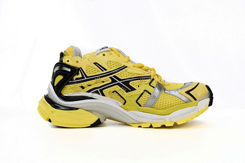 【EA5LJ】黑黄-30 巴黎世家7代减震运动跑步鞋 677402 W2RD3 0510 Balenciaga Black Yellow