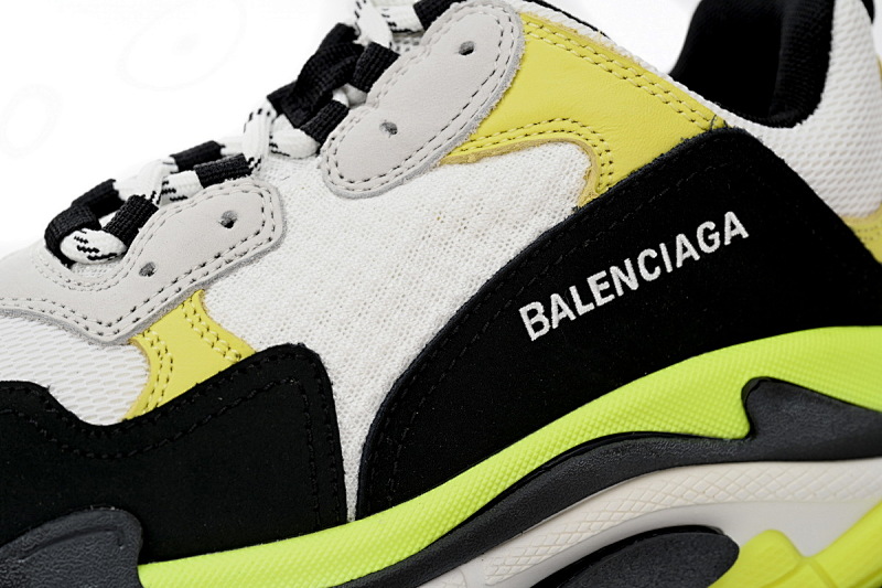 yupoo_372702_41257dea.jpg 【CA0LJ】黑白黄-48 巴黎1代复古老爹鞋 524039 W09OH 7079 Balenciaga Black, White, And Yellow