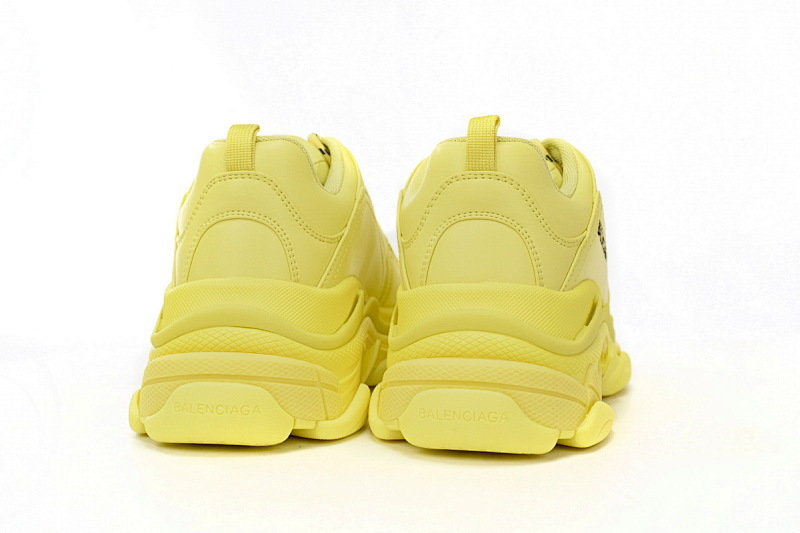 【CA0LJ】全黄-82 巴黎1代复古老爹鞋 524039 W1FB6 2308 Balenciaga All Yellow