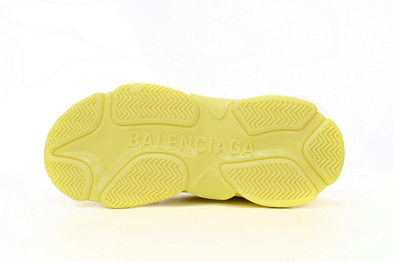 【CA0LJ】全黄-82 巴黎1代复古老爹鞋 524039 W1FB6 2308 Balenciaga All Yellow