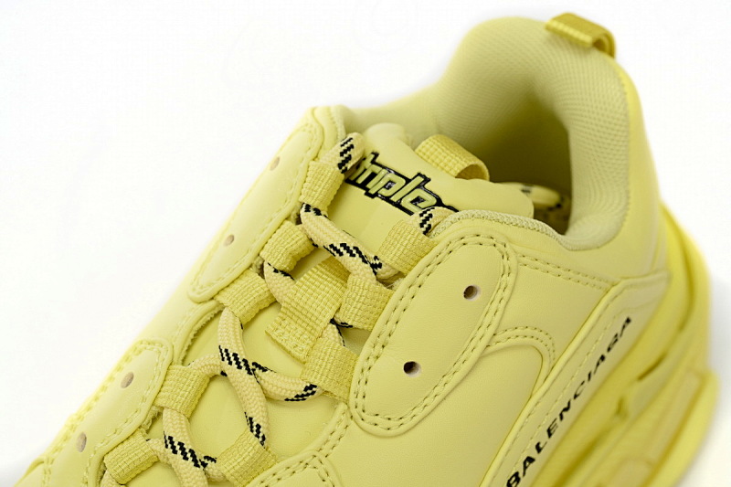 【CA0LJ】全黄-82 巴黎1代复古老爹鞋 524039 W1FB6 2308 Balenciaga All Yellow