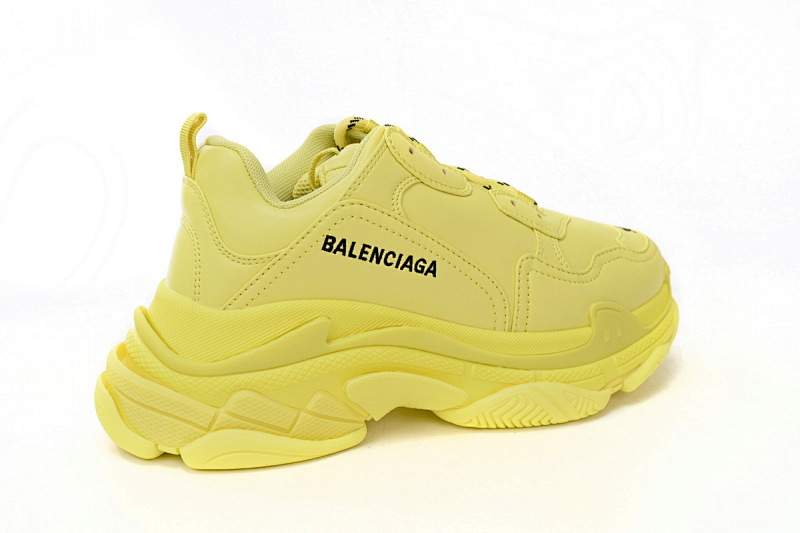【CA0LJ】全黄-82 巴黎1代复古老爹鞋 524039 W1FB6 2308 Balenciaga All Yellow