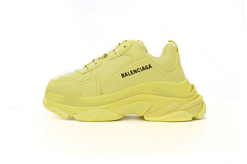 【CA0LJ】全黄-82 巴黎1代复古老爹鞋 524039 W1FB6 2308 Balenciaga All Yellow