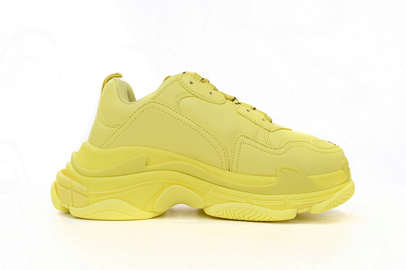 【CA0LJ】全黄-82 巴黎1代复古老爹鞋 524039 W1FB6 2308 Balenciaga All Yellow