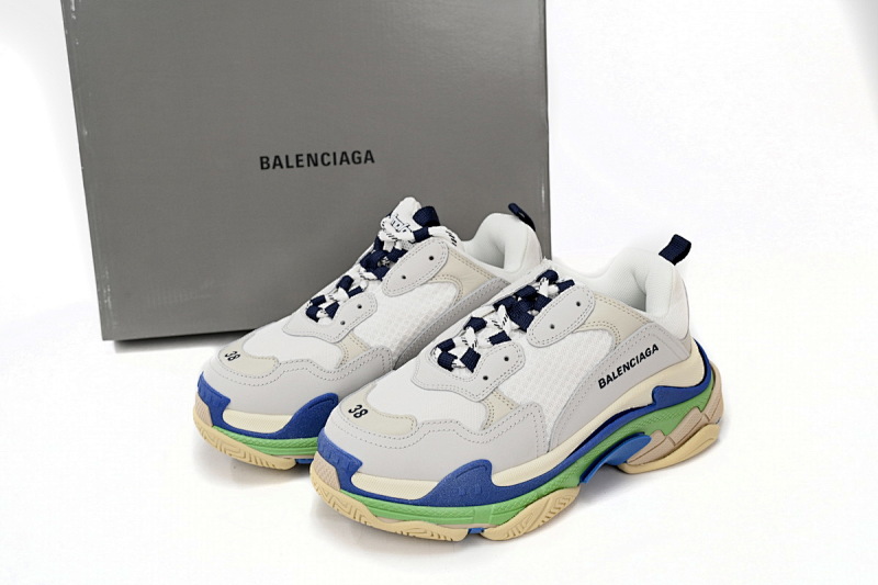 yupoo_372836_5d90ec35.jpg 【CA0LJ】白蓝绿-50 巴黎1代复古老爹鞋 524039 W09E1 1900 Balenciaga Triple White Blue Green